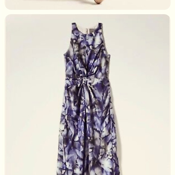 💗 BNWT Sz2 Banana Reublic Piece&Co Maxi Dress - Picture 3 of 3